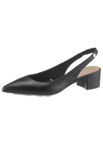 Tommy Hilfiger, Damen Slingpumps 'Dillian IA', Schwarz