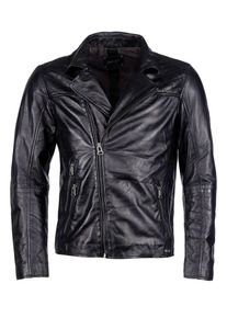 Maze, Herren Biker-Lederjacke 'Averell', Schwarz