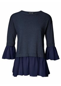 Heine, Damen Pullover, Marine