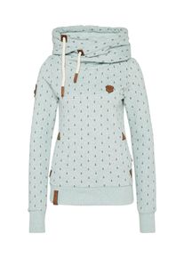 Naketano, Damen Pullover 'Darth Ankerdizzel', Dunkelblau / Braun / Mint