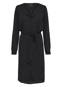Selected Femme, Damen Midikleid, Schwarz