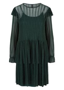 Y.A.S, Damen Minikleid, Dunkelgrau / Dunkelgr&uuml;n