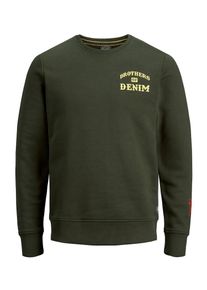 Jack & Jones JACK & JONES, Herren Sweatshirt, Pastellgelb / Oliv