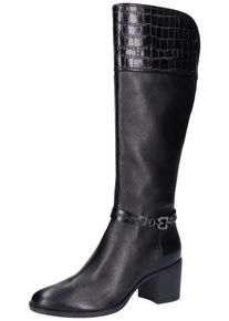 Geox, Damen Stiefel, Schwarz