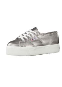 Superga, Damen Sneaker 2790 COTMETW im Metallic-Look S006JC0-980, Grau