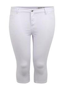 Vero Moda Curve, Damen Jeans 'HOT SEVEN', Wei&szlig;