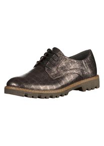 Tamaris, Damen Halbschuhe, Bronze / Basaltgrau