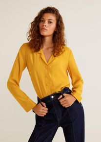 Mango, Damen Hemd 'Nemo', Senf