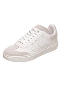 Hummel, Damen Sneaker 'Aarhus Classic', Camel / Wei&szlig;