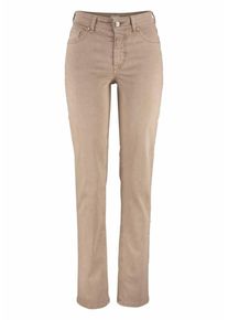 MAC, Damen Stretch-Jeans 'Melanie', Beige