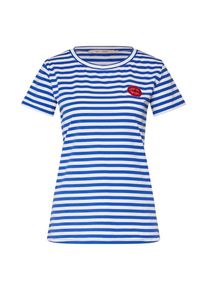 Rue de Femme, Damen Shirt 'Marissa', Dunkelblau / Offwhite