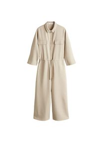 Mango, Damen Overall 'Claudia-A', Cappuccino