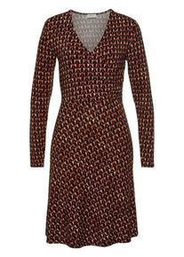Boysen's BOYSEN'S, Damen Kleid, Rostbraun / Gold / Schwarz