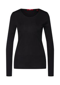 s.Oliver RED LABEL, Damen T-SHIRT, Schwarz