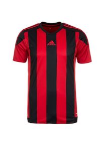 adidas Performance, Herren 'Striped 15' Fu&szlig;balltrikot , Rot / Schwarz