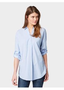 Tom Tailor, Damen Bluse, Hellblau