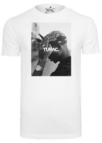 Mister Tee, Herren T-Shirt '2Pac F*ck The World', Schwarz / Wei&szlig;