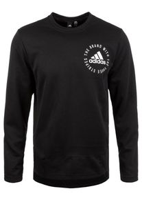 adidas Performance, Herren Sweatshirt, Schwarz / Weiß