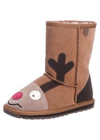 Emu AUSTRALIA, M&auml;dchen Winterstiefel, Braun / Mischfarben