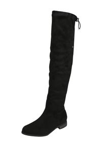 Tom Tailor, Damen Stiefel, Schwarz