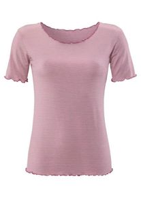 Lascana, Damen T-Shirt, Mauve