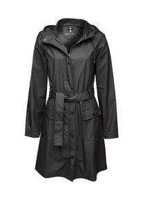 RAINS, Damen Regenmantel, Schwarz