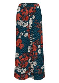 Selected Femme, Damen Hose, Hellgrau / Rot