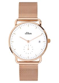 s.Oliver, Damen Uhr 'SO-3715-MQ', Bronze