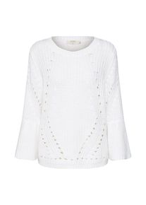 Cream, Damen Pullover 'Vasia Pullover - 3/4 sleeve', Offwhite