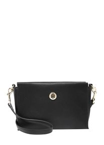 Tommy Hilfiger, Damen Tasche 'EFFORTLESS SAFFIANO XOVER', Schwarz