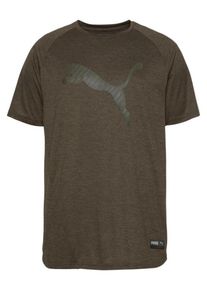 Puma, Herren Trainingsshirt 'A.C.E. Heather Cat', Khaki