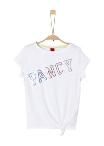 s.Oliver Junior, Mädchen Shirt, Weiß