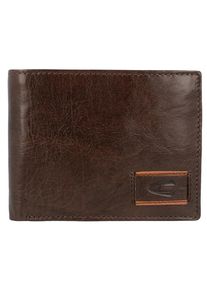 Camel Active, Herren Geldbörse 'Panama' aus Leder, 12,5 cm, Dunkelbraun