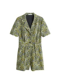 Mango, Damen Overall 'Leonie', Sand / Blau / Grün / Apfel / Pastellgrün