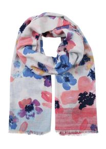 Esprit, Damen Schal 'WatercolFlowerS', bunt