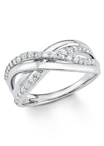 s.Oliver RED LABEL, Damen Ring, &raquo;SO1135/1-4&laquo;, Silber