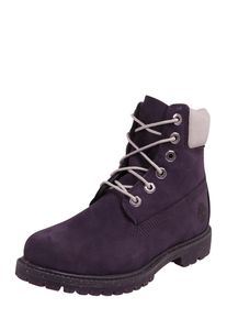 Timberland, Damen Lederstiefel '6in Premium Boot', Aubergine
