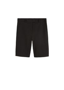 Mango, Damen Bermudas 'Noel-i', Schwarz / Wei&szlig;