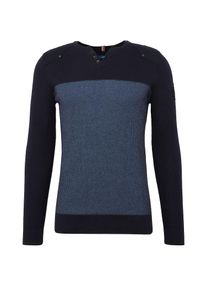 Tom Tailor, Herren Strickpullover, Blau / Navy