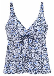 Lascana, Damen B&uuml;gel-Tankini-Top, Navy