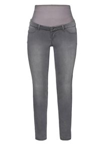 sheego Denim, Damen Denim Schlupfjeans, Grau
