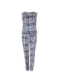 emoi, Damen Jumpsuit, Nachtblau / Grau