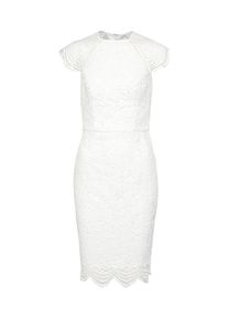 Chi Chi London, Damen Cocktailkleid, Perlweiß