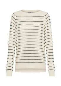 Garcia, Damen Pullover, Schwarz / Offwhite