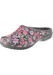 Crocs, Damen Clogs 'Freesail Graphic Lined MFl/SGy', Grau / Rot