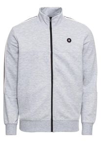 Jack & Jones JACK & JONES, Herren Sweatjacke 'JCOFERN SWEAT PACK', Hellgrau
