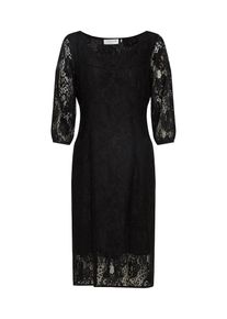 rosemunde, Damen Spitzenkleid, Schwarz