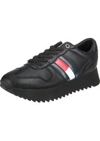 Tommy Jeans, Damen Sneakers, Navy / Rot / Schwarz / Weiß