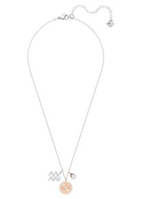 Swarovski, Damen Kette 'Zodiac 5349213', Rosegold / Silber