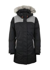 Columbia, Damen Winterjacke 'Lindores', Grau / Schwarz